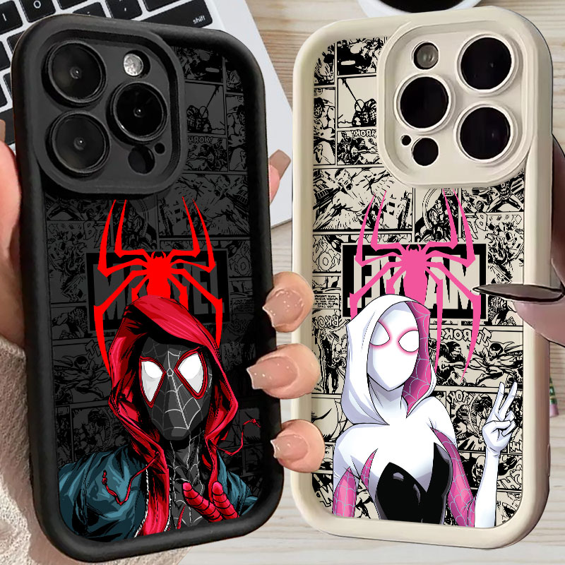Phone Accessories Kiosk - Spiderman Miles Morales Gwen Marvel Comics