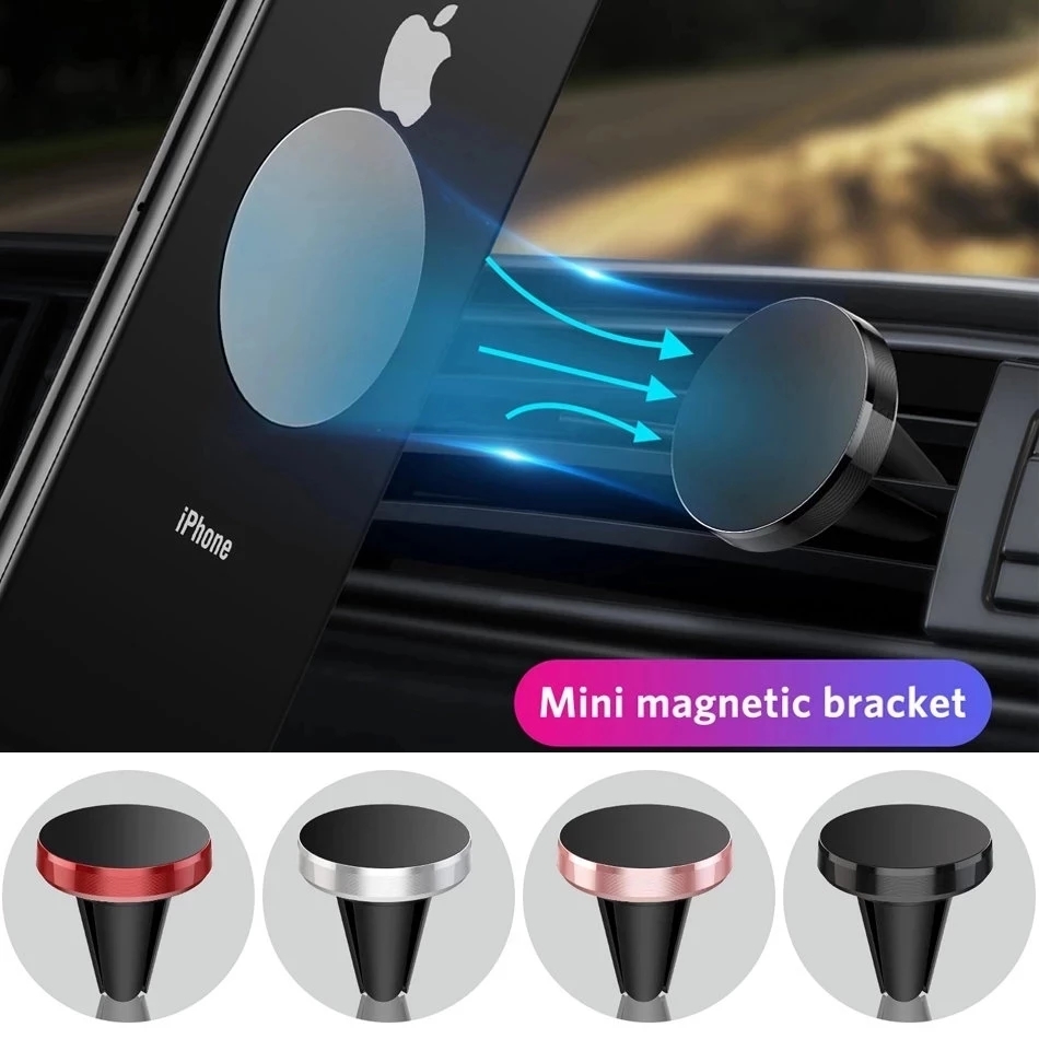 Phone Accessories Holder - Magnetische Universal-Handyhalterung für das Auto, Lüftungsschlitz-Halterung