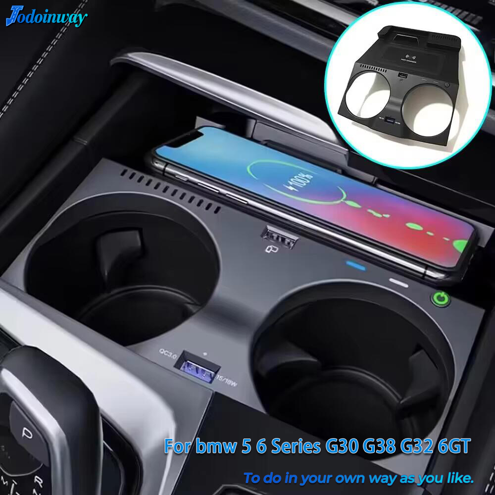 Phone Accessories For Your Car - Auto-Handyhalterung mit Kabelloser Ladestation für BMW
