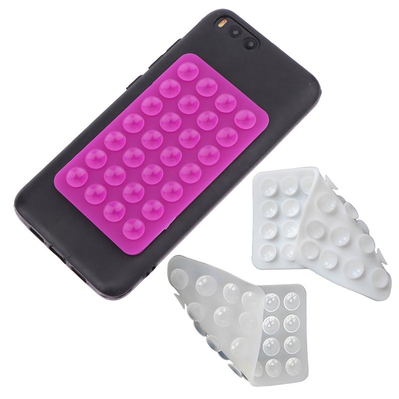 Phone Accessories Crochet - 1 Stück Doppelseitiger Silikon-Saugnapf Anti-Rutsch Handyhalter