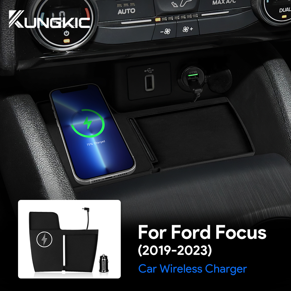 Phone Accessories For Your Car - Auto Drahtlose Schnelle Lade Halter Für