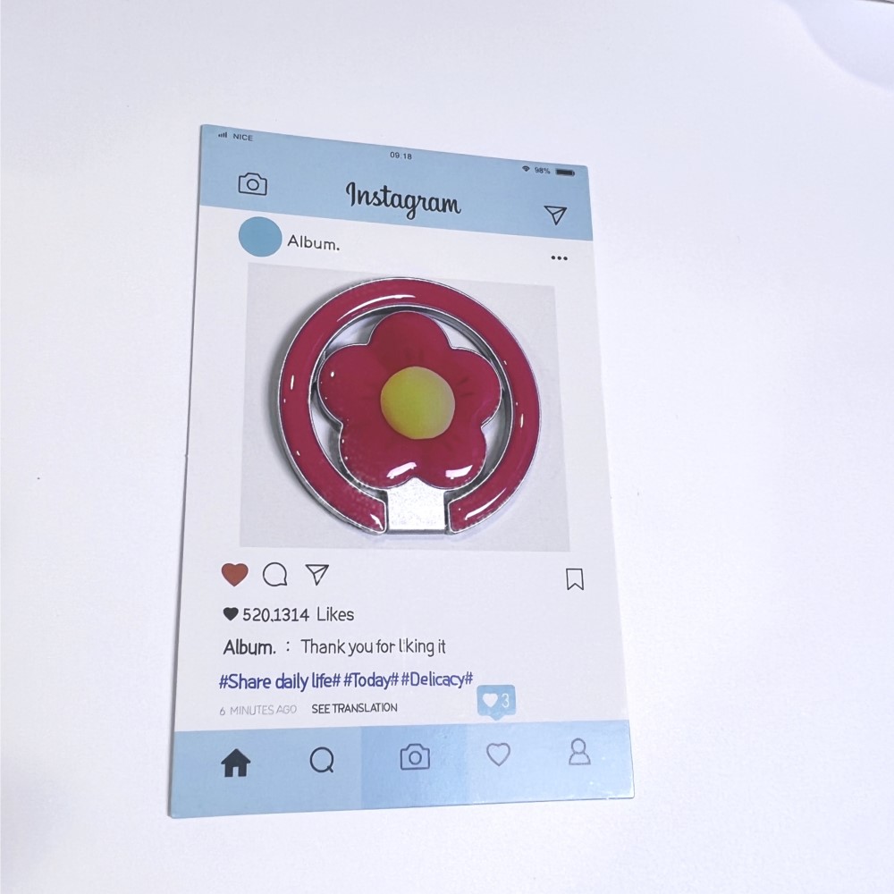 Magnetischer, faltbarer Blumen – Phone Accessories Ring Holder Bewertung und Preis