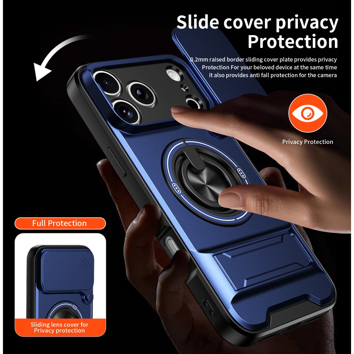 Luxuriöse 360° drehbare magnet – Phone Accessories Ring Holder Bewertung und Preis
