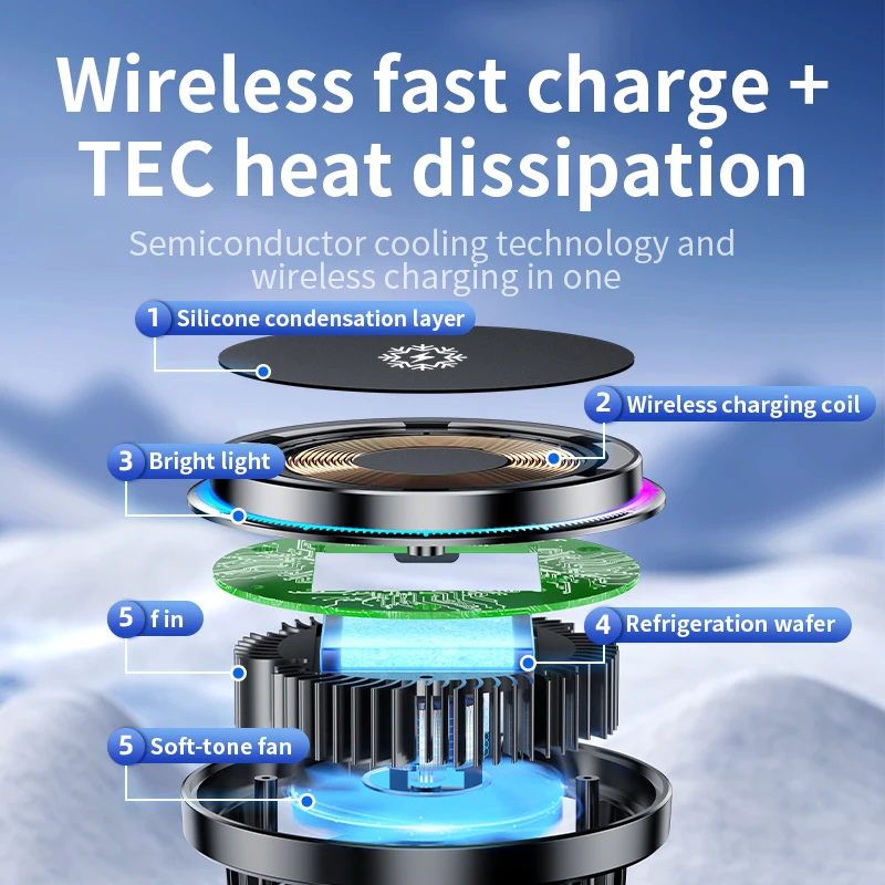 Eis kühlung magnetisches kabel – Phone Cooling Fan Bewertung und Preis