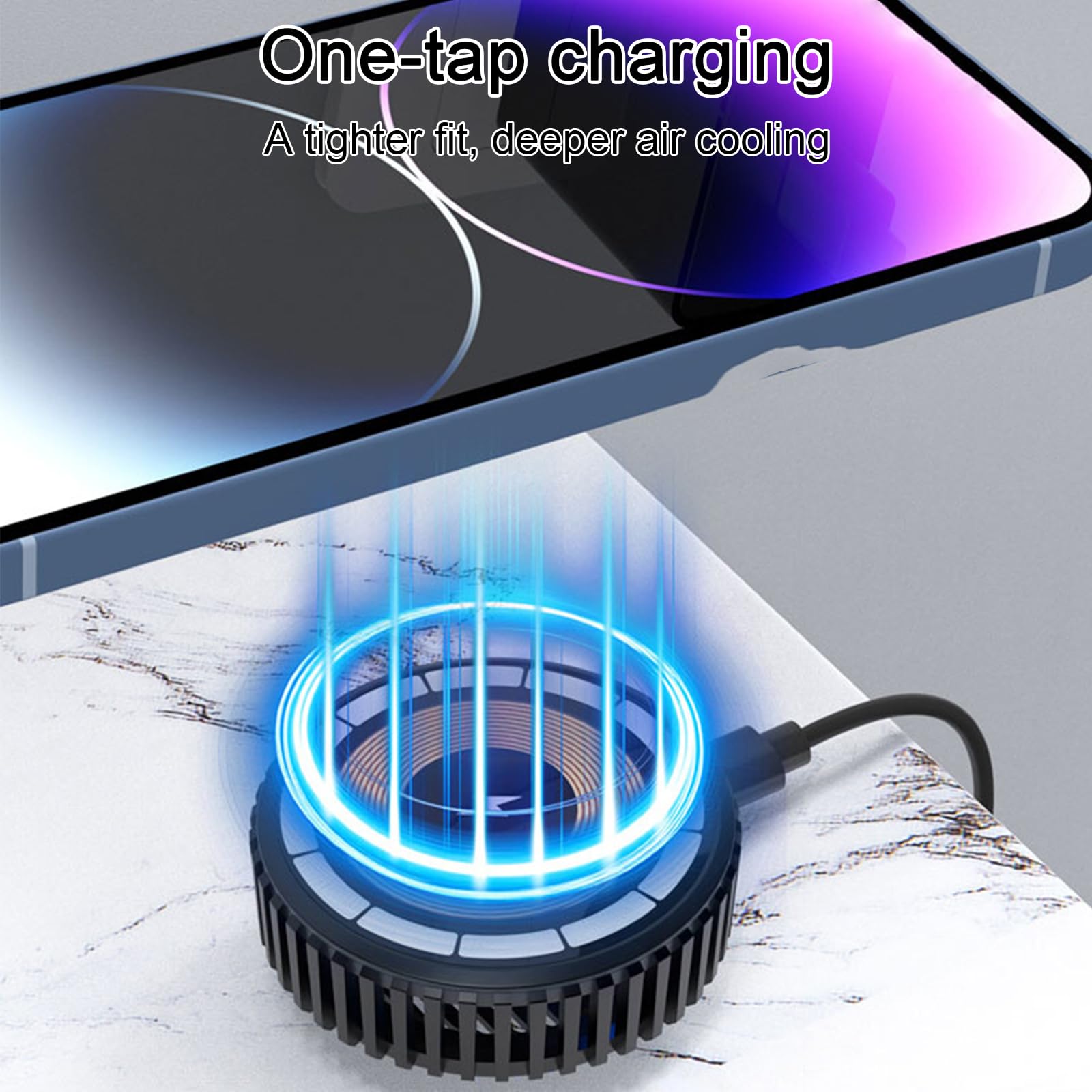 15W Kabelloses Ladegerät mit Z – Phone Cooling Fan Bewertung und Preis