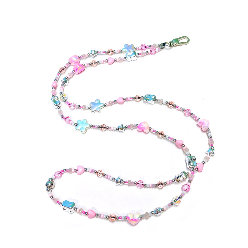 HERLOOK Pastellfarbener Y2K He – Phone Accessories Crochet Bewertung und Preis