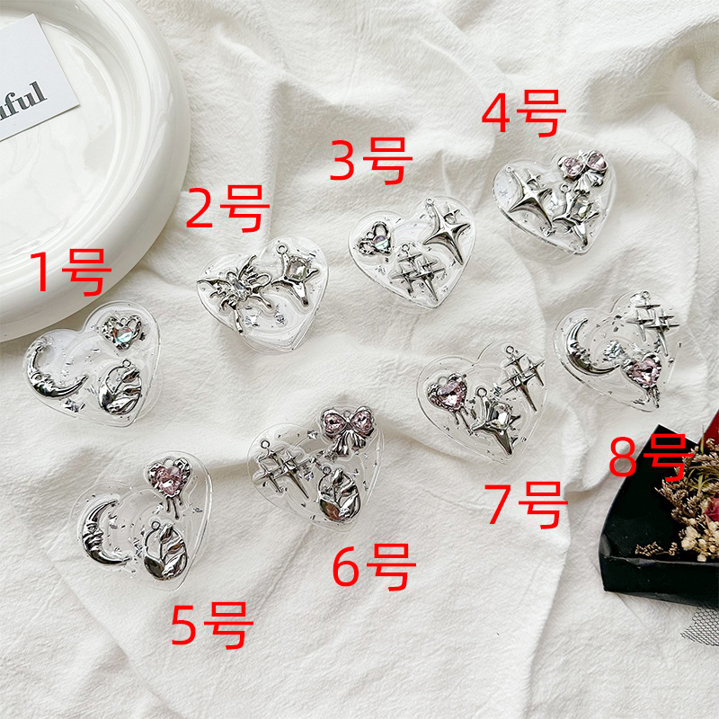 Transparenter Herz-Handyhalter – Phone Accessories Crochet Bewertung und Preis