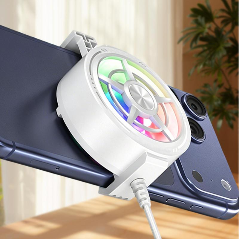 Clip-On-Handykühler mit RGB-Be – Phone Cooling Fan Bewertung und Preis