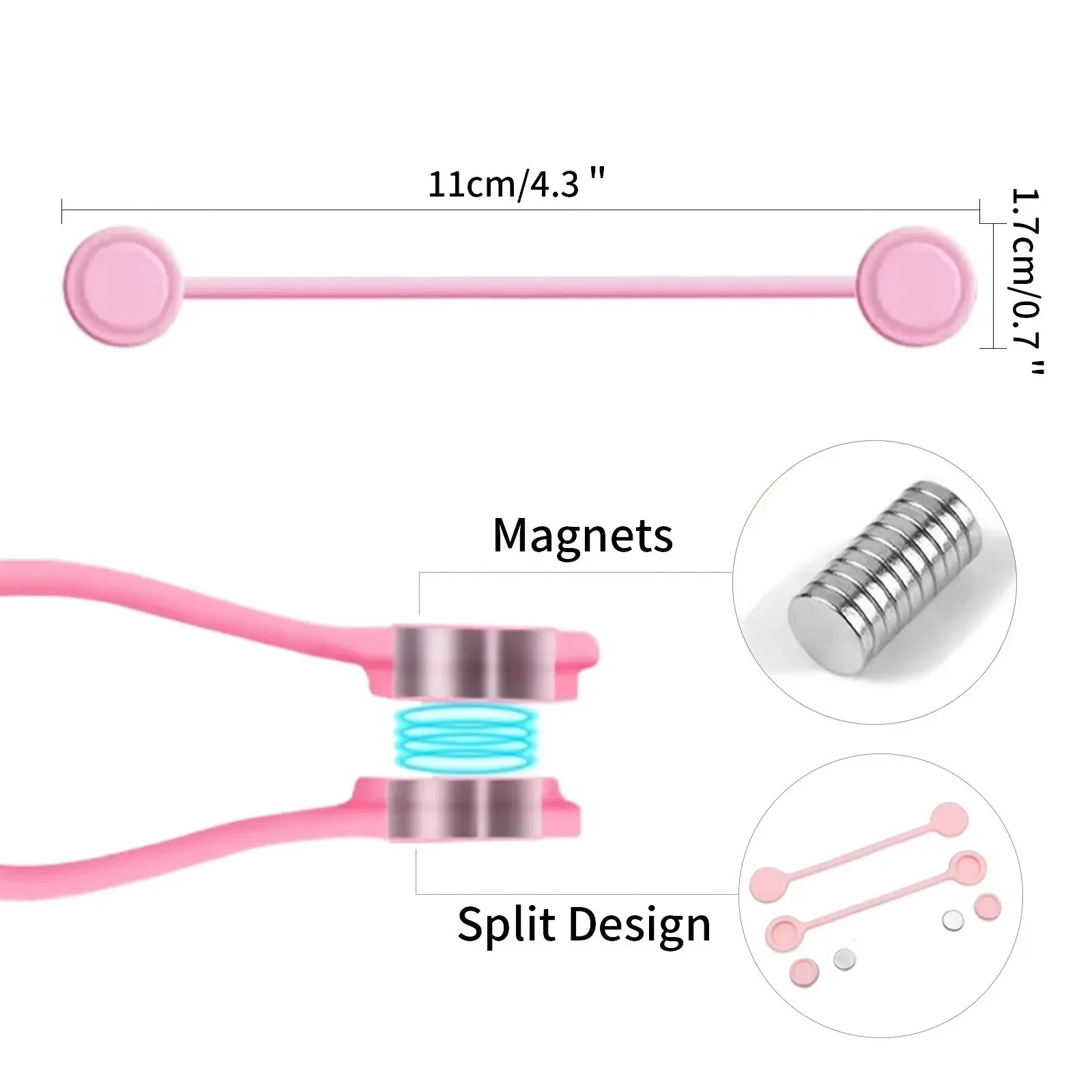 Magnetische Silikon-Kabelbinde – Cable Organizer Magnetic Bewertung und Preis