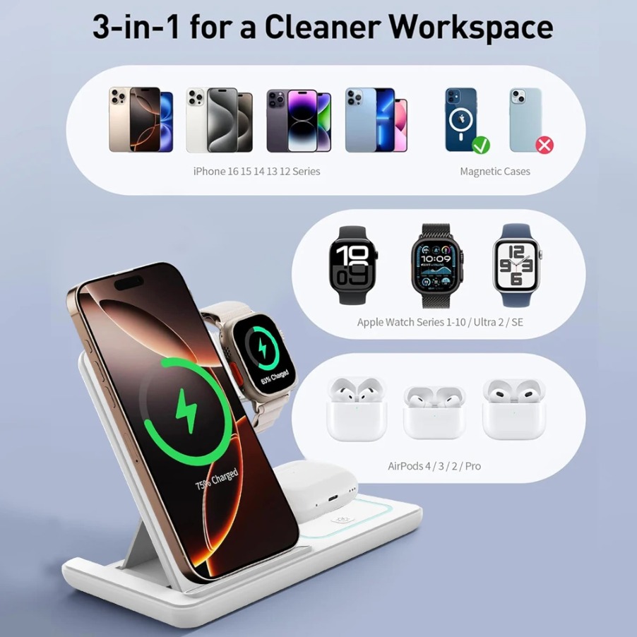3-in-1 faltbares Nacht-LED-Lic – Phone Cooling Fan Bewertung und Preis