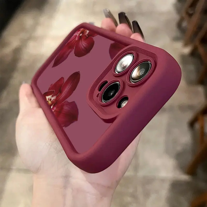 Weinrote Orchideenblüten-Handy – Phone Accessories Kiosk Bewertung und Preis